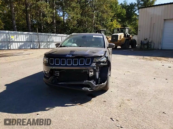 2018 Jeep Compass Altitude with VIN 3C4NJDBB6JT481241, listed as a Copart auction lot 74816654 with Not Provided miles and Salvage Title. Bid and sale history available at carsss.com. Image 12.