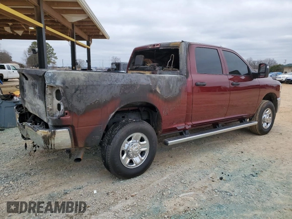 2024 Ram 2500 Tradesman with VIN 3C6UR5CJ2RG159546, listed as a Copart auction lot 41590235 with 0 mi miles and Salvage Title. Bid and sale history available at carsss.com. Image 3.