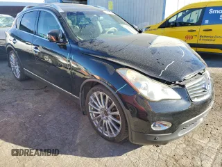 2012 Infiniti EX Journey with VIN JN1AJ0HR8CM451889, listed as a Copart auction lot 82382044 with 89,571 mi miles and Salvage Title. Bid and sale history available at DreamBid. Image 4.