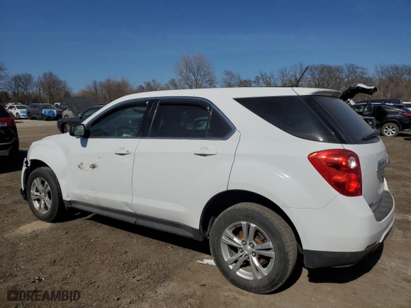 2013 Chevrolet Equinox LS with VIN 2GNALBEK0D1264080, listed as a Copart auction lot 48077705 with 120,475 mi miles and Salvage Title. Bid and sale history available at carsss.com. Image 2.