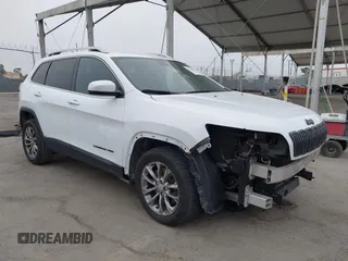 2020 Jeep Cherokee Latitude Plus with VIN 1C4PJLLB8LD601289, listed as a IAAI auction lot 42725984 with 121,533 mi miles and . Bid and sale history available at DreamBid. Image 1.