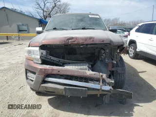 2017 Ford Expedition XLT z VIN 1FMJU1HT4HEA25507, wystawiony jako Copart lot #48868455 z przebiegiem 135 902 mil mil oraz Szkoda całkowita • Salvage title. Historia ofert i sprzedaży dostępna na DreamBid. Obrazek 5.