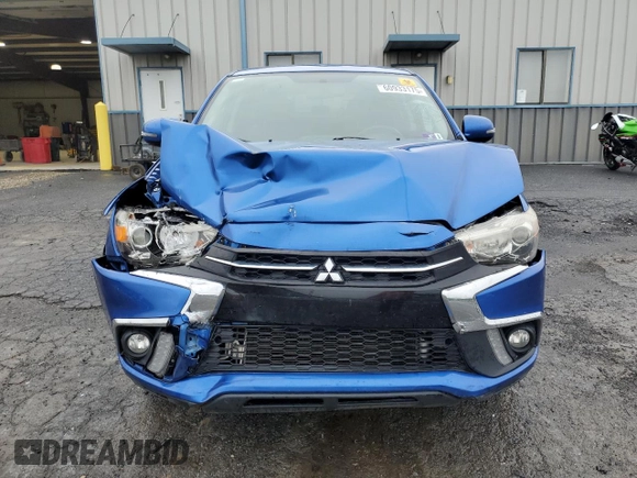 2018 Mitsubishi Outlander SE with VIN JA4AP3AW8JZ034764, listed as a Copart auction lot 60933175 with 140,777 mi miles and Salvage title. Bid and sale history available at DreamBid. Image 5.