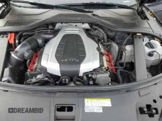 2017 Audi A8 L with VIN WAU44AFD5HN007060, listed as a Copart auction lot 84931284 with 110,855 mi miles and Salvage Title. Bid and sale history available at carsss.com. Image 11.