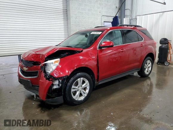 2015 Chevrolet Equinox LT with VIN 1GNFLGEK2FZ109303, listed as a Copart auction lot 45529045 with 161,431 mi miles and Salvage Title. Bid and sale history available at carsss.com. Image 1.