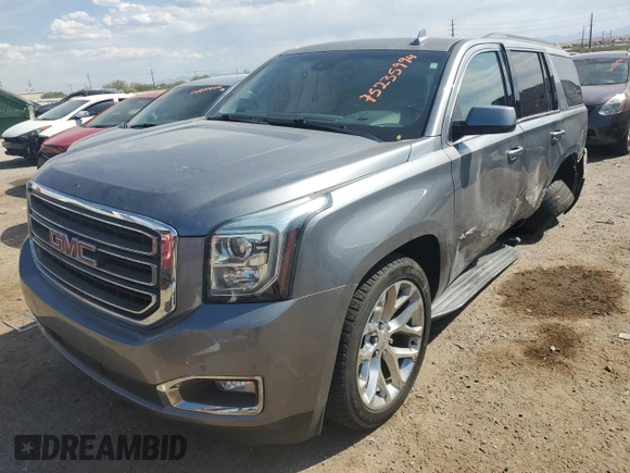 2019 GMC Yukon SLT with VIN 1GKS2BKC5KR310542, listed as a Copart auction lot 75235994 with 20,358 mi miles and Salvage Title. Bid and sale history available at DreamBid. Image 1.