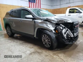 2024 GMC Terrain SLT with VIN 3GKALVEG1RL263925, listed as a Copart auction lot 49842095 with 10,657 mi miles and Salvage title. Bid and sale history available at DreamBid. Image 4.