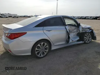 2014 Hyundai Sonata SE with VIN 5NPEC4AC7EH828456, listed as a Copart auction lot 51327875 with 162,843 mi miles and Salvage Title. Bid and sale history available at DreamBid. Image 3.