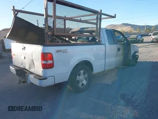2007 Ford F-150 STX with VIN 1FTRX14W57KC44619, listed as a IAAI auction lot 41402821 with Not provided miles and . Bid and sale history available at DreamBid. Image 4.