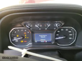 2020 GMC Sierra 1500 SLE with VIN 1GTR9BED7LZ358085, listed as a Copart auction lot 87418044 with 155,643 mi miles and Salvage Title. Bid and sale history available at carsss.com. Image 9.