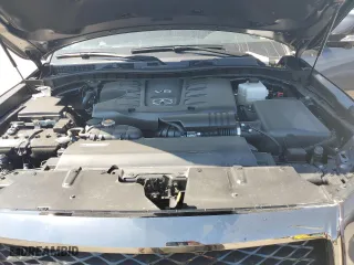 2024 Infiniti QX80 LUXE with VIN JN8AZ2AE7R9325614, listed as a Copart auction lot 59972514 with 8,594 mi miles and Salvage Title. Bid and sale history available at carsss.com. Image 12.