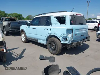 2024 Ford Bronco Sport Heritage with VIN 3FMCR9G64RRE22640, listed as a IAAI auction lot 41882377 with 16,967 mi miles and . Bid and sale history available at DreamBid. Image 3.