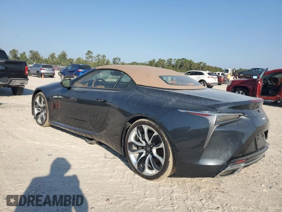2021 Lexus LC 500h с VIN JTHKPAAY6MA100231, выставлен на аукционе Copart как лот 74352884 с пробегом 8 539 миль миль и Списание • Salvage title. История ставок и продаж доступна на DreamBid. Изображение 2.
