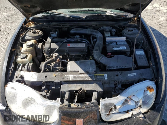 2001 Saturn SC with VIN 1G8ZR12701Z223174, listed as a Copart auction lot 52033445 with 234,079 mi miles and Salvage Title. Bid and sale history available at carsss.com. Image 13.