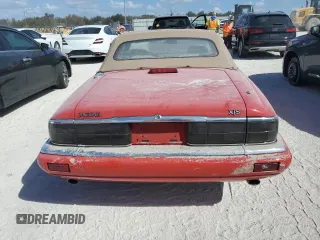1996 Jaguar XJS with VIN SAJNX2747TC224957, listed as a Copart auction lot 76999844 with Not Provided miles and Salvage Title. Bid and sale history available at carsss.com. Image 6.