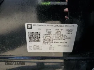 2021 Chevrolet Blazer RS z VIN 3GNKBKRS0MS522085, wystawiony jako Copart lot #53998135 z przebiegiem 37 961 mil mil oraz Szkoda całkowita • Salvage title. Historia ofert i sprzedaży dostępna na DreamBid. Obrazek 13.