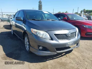 2009 Toyota Corolla with VIN 1NXBU40E99Z072929, listed as a IAAI auction lot 42475263 with 270,754 mi miles and . Bid and sale history available at DreamBid. Image 1.