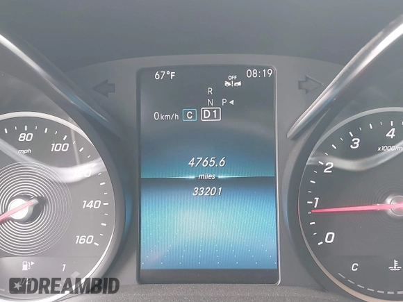 2019 Mercedes-Benz C 300 with VIN WDDWF8DB3KR458090, listed as a IAAI auction lot 42358177 with 33,201 mi miles and . Bid and sale history available at DreamBid. Image 16.