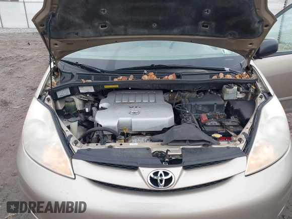 2007 Toyota Sienna CE with VIN 5TDZK23C37S042897, listed as a IAAI auction lot 41472130 with 196,055 mi miles. Bid and sale history available at carsss.com. Image 10.