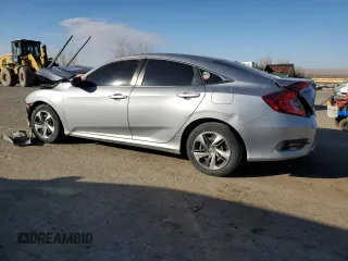 2020 Honda Civic Sedan LX with VIN 2HGFC2F69LH553241, listed as a Copart auction lot 41502005 with 105,751 mi miles and Salvage Title. Bid and sale history available at carsss.com. Image 2.