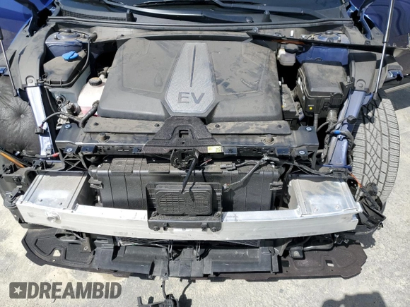 2024 Kia EV6 Wind with VIN KNDC34LA4R5205661, listed as a Copart auction lot 54445665 with 36,594 mi miles and Clean Title. Bid and sale history available at DreamBid. Image 12.