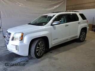 2016 GMC Terrain Denali z VIN 2GKFLVE37G6140859, wystawiony jako Copart lot #55733875 z przebiegiem 94 984 mil mil oraz Szkoda całkowita • Salvage title. Historia ofert i sprzedaży dostępna na DreamBid. Obrazek 1.