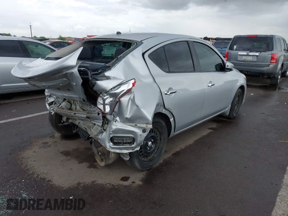 2016 Nissan Versa S Plus with VIN 3N1CN7AP8GL861896, listed as a IAAI auction lot 42190344 with 64,254 mi miles and . Bid and sale history available at DreamBid. Image 4.