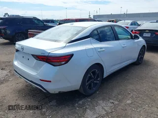 2024 Nissan Sentra SV with VIN 3N1AB8CV3RY214118, listed as a IAAI auction lot 42233641 with 17,074 mi miles and . Bid and sale history available at DreamBid. Image 4.
