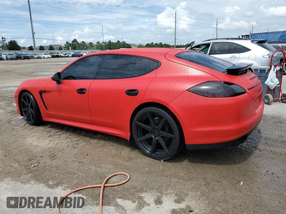 2012 Porsche Panamera S Hybrid с VIN WP0AD2A79CL045571, выставлен на аукционе Copart как лот 70634554 с пробегом 79 985 миль миль и Списание • Salvage title. История ставок и продаж доступна на DreamBid. Изображение 2.