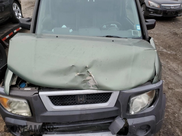 2003 Honda Element EX with VIN 5J6YH28543L045026, listed as a Copart auction lot 82597114 with 152,970 mi miles and Non Repairable. Bid and sale history available at DreamBid. Image 12.
