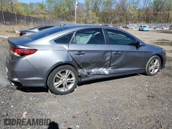 2018 Hyundai Sonata SEL with VIN 5NPE34AF2JH685825, listed as a Copart auction lot 52036325 with 45,680 mi miles and Salvage Title. Bid and sale history available at DreamBid. Image 3.