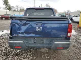 2017 Honda Ridgeline RTL with VIN 5FPYK3F57HB011597, listed as a Copart auction lot 49307885 with 140,157 mi miles and Salvage title. Bid and sale history available at DreamBid. Image 6.