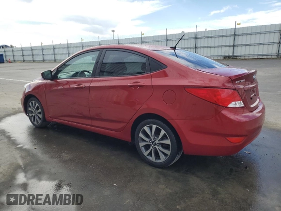 2017 Hyundai Accent Value Edition with VIN KMHCT4AE7HU360176, listed as a Copart auction lot 52005555 with 106,843 mi miles and Clean Title. Bid and sale history available at DreamBid. Image 2.