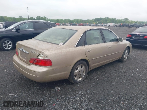 2003 Toyota Avalon XL with VIN 4T1BF28B83U304145, listed as a IAAI auction lot 42127590 with Not Provided miles and . Bid and sale history available at carsss.com. Image 4.
