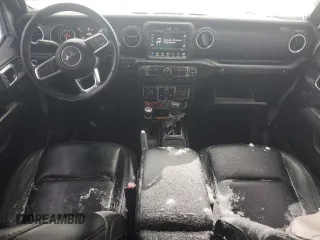 2022 Jeep Wrangler Unlimited Rubicon with VIN 1C4JJXR63NW264609, listed as a Copart auction lot 88148715 with 33,308 mi miles and Salvage title. Bid and sale history available at DreamBid. Image 8.