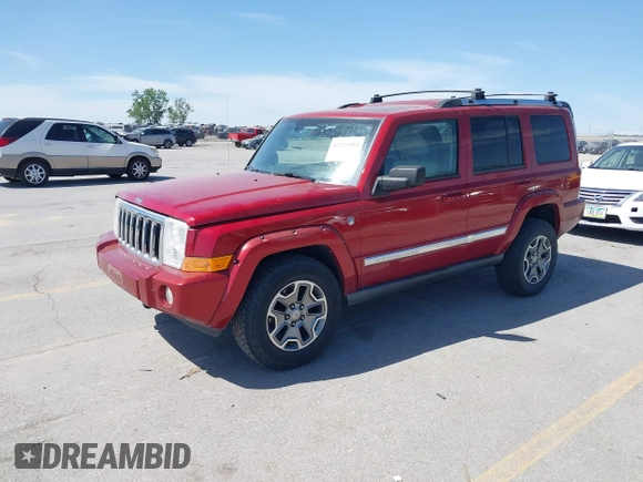 2006 Jeep Commander Limited with VIN 1J8HG58296C339034, listed as a IAAI auction lot 42214988 with 191,595 mi miles and . Bid and sale history available at DreamBid. Image 2.
