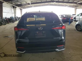 2018 Lexus NX 300h with VIN JTJBJRBZ0J2076116, listed as a Copart auction lot 59801065 with 67,158 mi miles and Salvage title. Bid and sale history available at DreamBid. Image 6.
