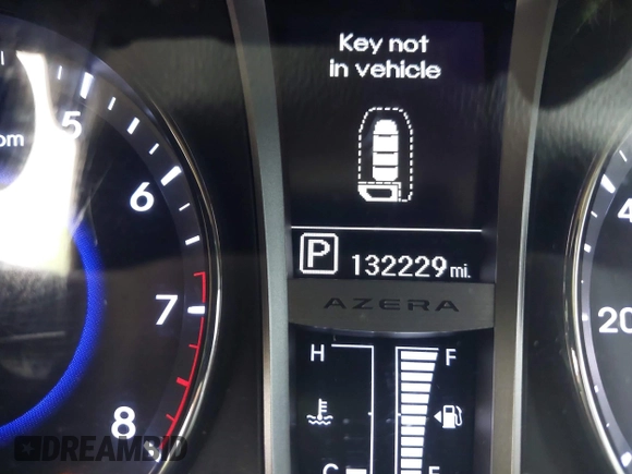 2013 Hyundai Azera with VIN KMHFG4JG3DA250451, listed as a IAAI auction lot 41682203 with 132,229 mi miles and . Bid and sale history available at DreamBid. Image 16.