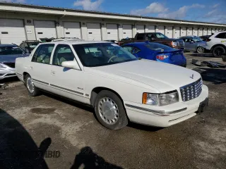 1998 Cadillac DeVille with VIN 1G6KD54Y6WU702886, listed as a Copart auction lot 42737665 with 106,454 mi miles and Salvage Title. Bid and sale history available at carsss.com. Image 4.