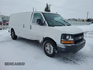 2016 Chevrolet Express Cargo Van with VIN 1GCWGBFF0G1131835, listed as a Copart auction lot 47828095 with 235,021 mi miles and Salvage Title. Bid and sale history available at carsss.com. Image 4.
