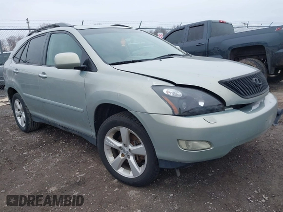 2004 Lexus RX 330 with VIN 2T2HA31UX4C018516, listed as a IAAI auction lot 41941522 with 203,618 mi miles and . Bid and sale history available at DreamBid. Image 1.