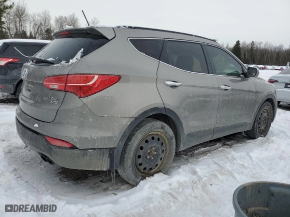 2014 Hyundai Santa Fe Sport with VIN 5XYZUDLA1EG158579, listed as a Copart auction lot 42048975 with 0 mi miles and Clean Title. Bid and sale history available at carsss.com. Image 3.
