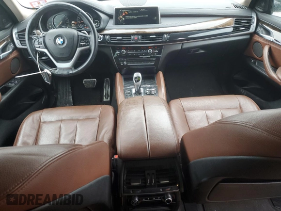 2015 BMW X6 xDrive35i with VIN 5UXKU2C52F0N76566, listed as a Copart auction lot 51751045 with 66,972 mi miles and Salvage Title. Bid and sale history available at carsss.com. Image 8.