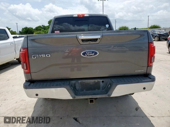 2015 Ford F-150 XL with VIN 1FTEW1CFXFFA53238, listed as a Copart auction lot 61612925 with 120,315 mi miles and Salvage title. Bid and sale history available at DreamBid. Image 6.