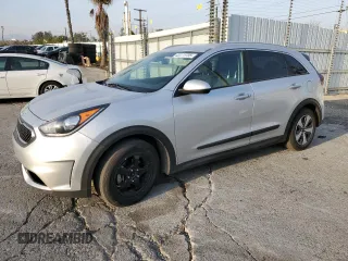 2018 Kia Niro LX with VIN KNDCB3LC8J5207495, listed as a Copart auction lot 43771735 with 81,304 mi miles and Salvage Title. Bid and sale history available at carsss.com. Image 1.