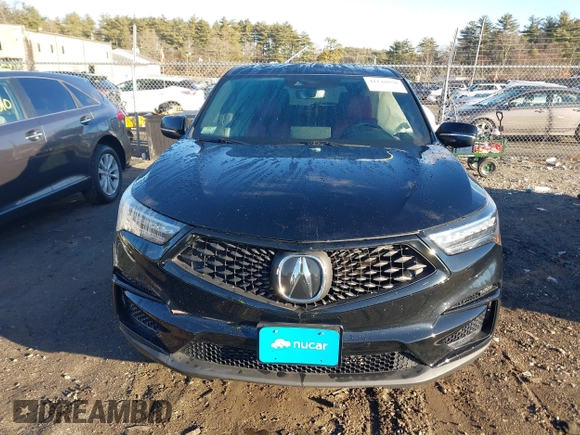 2021 Acura RDX w/A-Spec Package with VIN 5J8TC2H63ML036036, listed as a IAAI auction lot 41148956 with 47,467 mi miles. Bid and sale history available at carsss.com. Image 12.