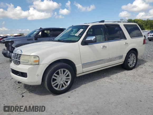 2007 Lincoln Navigator with VIN 5LMFU27567LJ12959, listed as a Copart auction lot 61891815 with 217,307 mi miles and Salvage title. Bid and sale history available at DreamBid. Image 1.