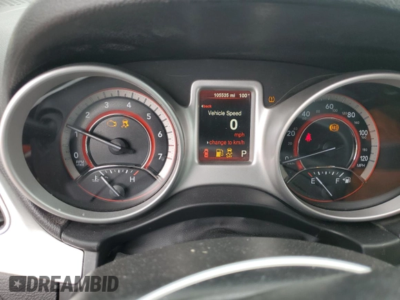 2015 Dodge Journey SXT с VIN 3C4PDCBGXFT675543, выставлен на аукционе Copart как лот 63376415 с пробегом 105 535 миль миль и Чистый • Clean title. История ставок и продаж доступна на DreamBid. Изображение 9.