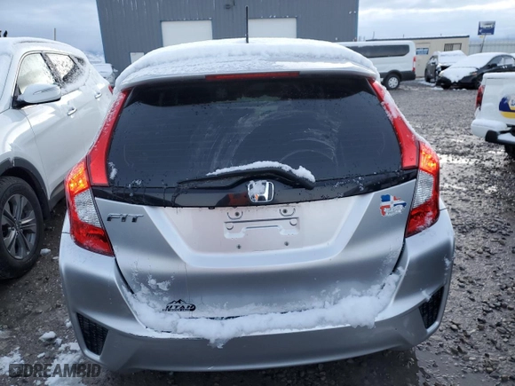 2016 Honda Fit LX with VIN JHMGK5H53GS003087, listed as a Copart auction lot 48672275 with 178,427 mi miles and Salvage Title. Bid and sale history available at carsss.com. Image 6.