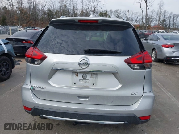 2017 Nissan Rogue SV with VIN 5N1AT2MT6HC824702, listed as a IAAI auction lot 41683571 with 138,860 mi miles. Bid and sale history available at carsss.com. Image 16.